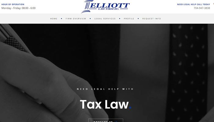 Huntersville Website Design - Law Firm Website