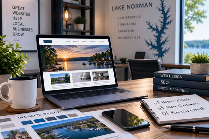 Lake Norman Website Design for Local Businesses That Want to Grow