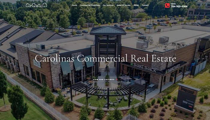 The Tovar Group, Cornelius Website Design